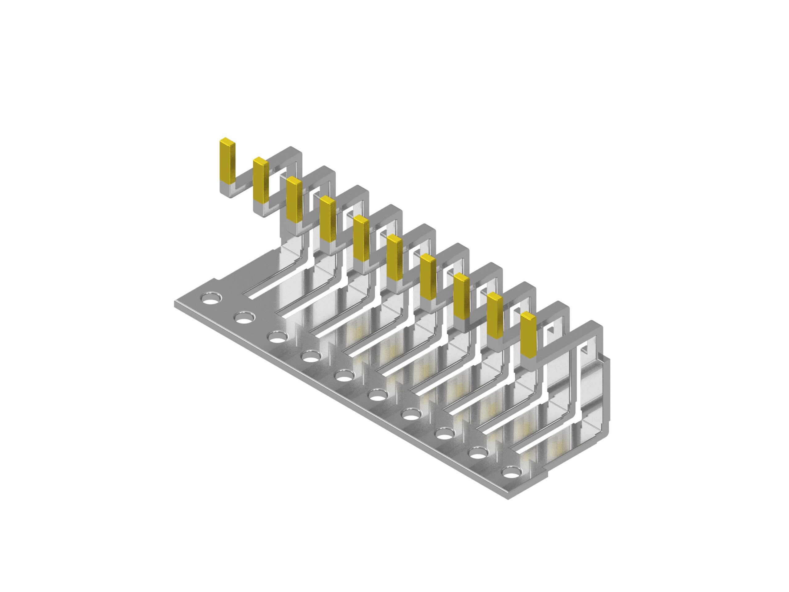 Power semiconductor terminals (press-working and surface treatment)