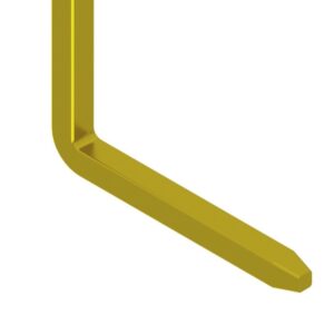 L-shaped pins Pyramidal pins