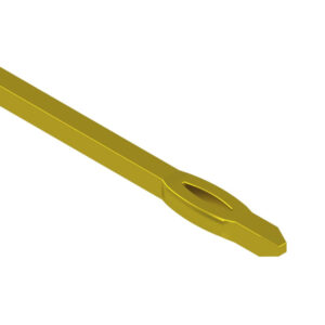 Needle-eye square press-fit