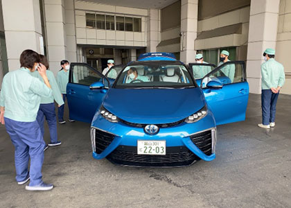 トヨタMIRAI(水素自動車)